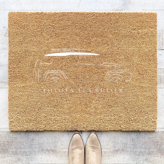 Discover Toyota FJ Cruiser perfil Coir Doormats