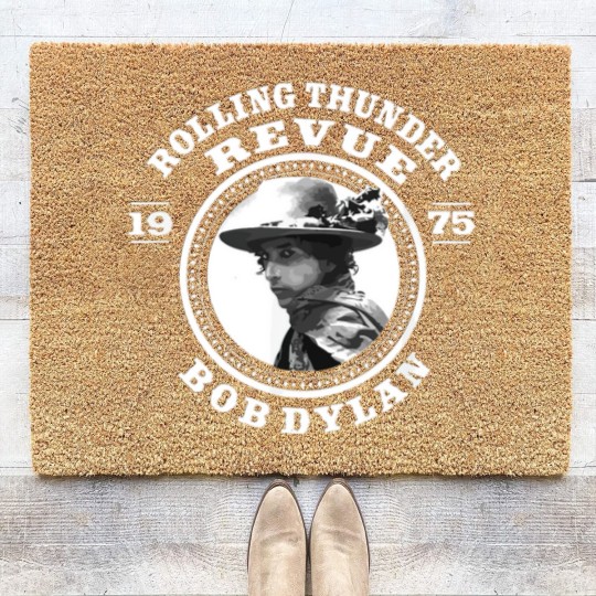 Discover Bob Dylan Revue Coir Doormats