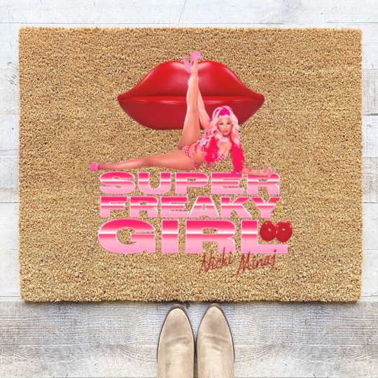 Discover Nicki Minaj Super Freaky Girl Coir Doormats