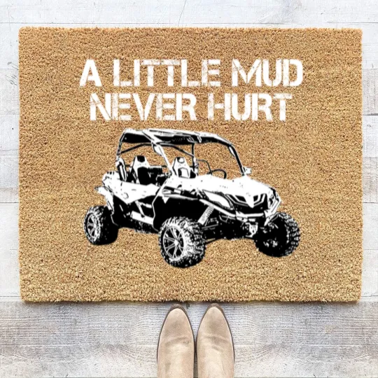 Discover Original Mud Mode Cf Moto Gift Sxs Atv Riding Mudd Coir Doormats