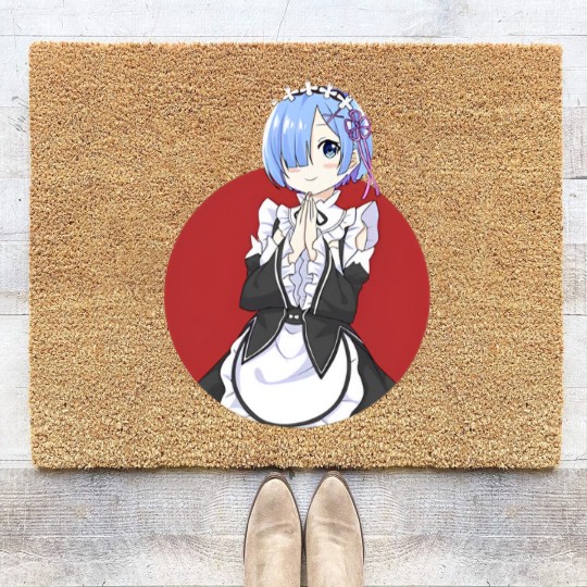 Discover Re Zero - Rem - Re Zero Anime - Coir Doormats
