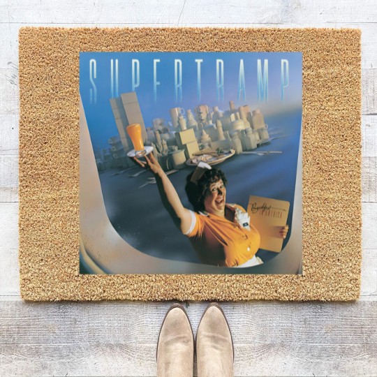Discover Supertramp Breakfast in America Coir Doormats