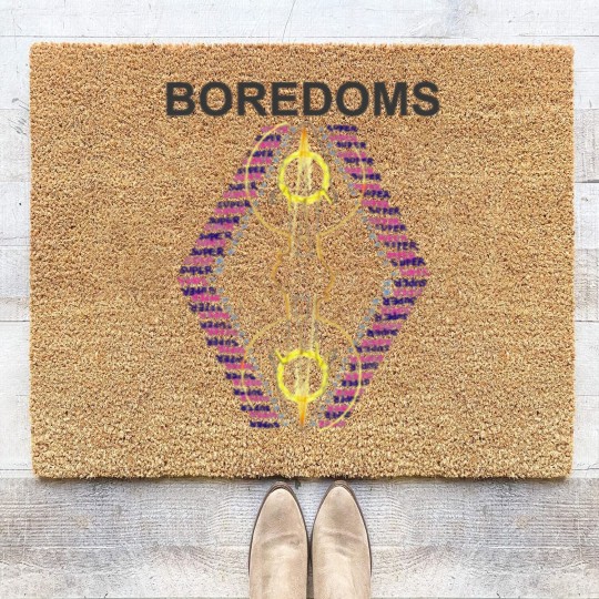 Discover boredoms super ae Coir Doormats