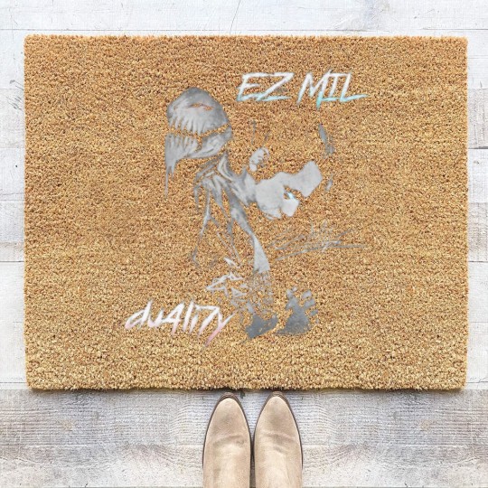 Discover Ez Mil Rap Coir Doormats, Eminem Ez Mil Du4Li7Y Album Concert Tour 2023 Vintage 90s Y2K