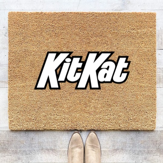 Discover Kit Kat Chocolate Candy Food Cool Worn Funny Coir Doormats