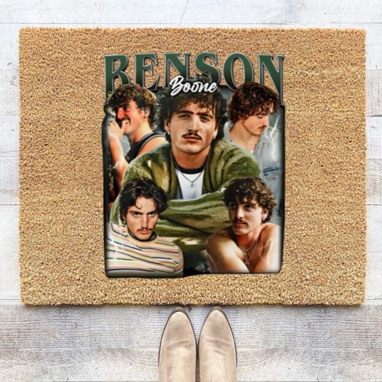 Discover Benson Boone Unisex Softstyle Coir Doormats