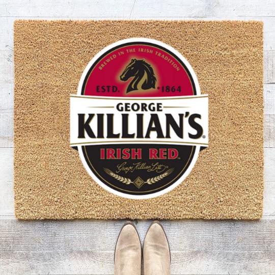 Discover Red George Killians Red Bes Coir Doormats