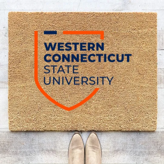 Discover Western Connecticut State University Coir Doormats