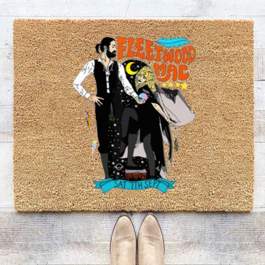 Discover Rumours Rock Band Fleetwood, Fleetwood Mac Coir Doormats