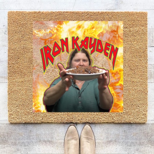 Discover Iron Kayden - Kay´s Cooking (Alphabet Soup) Coir Doormats