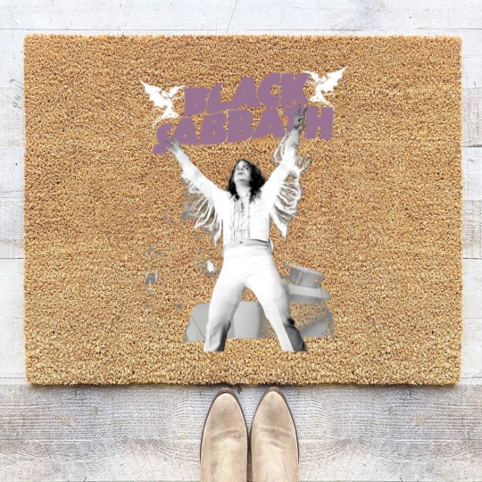 Discover Black sabbath , Vintage Black Sabbath Coir Doormats, Country music Black sabbath concert