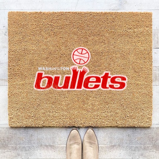 Discover Defunct Washington Bullets Basketball Team - Basketball - Coir Doormats Coir Doormats