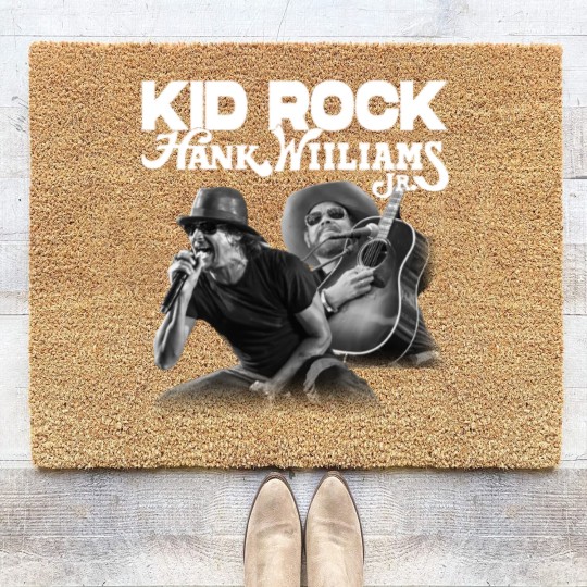 Discover Kid Rock Hank Williams JR Coir Doormats
