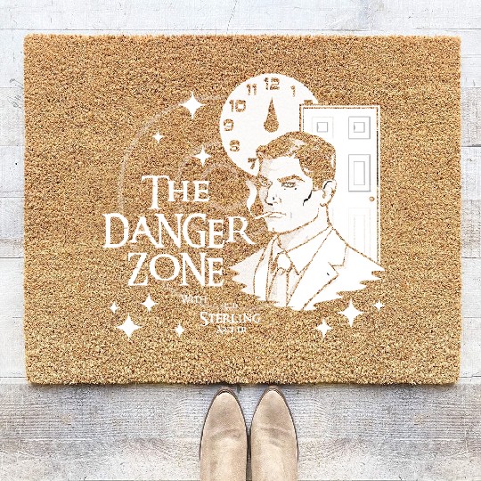 Discover About to Enter the Danger Zone - Archer - Coir Doormats