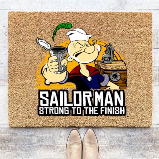 Discover SAILOR MAN REDEMPTION - Popeye - Coir Doormats