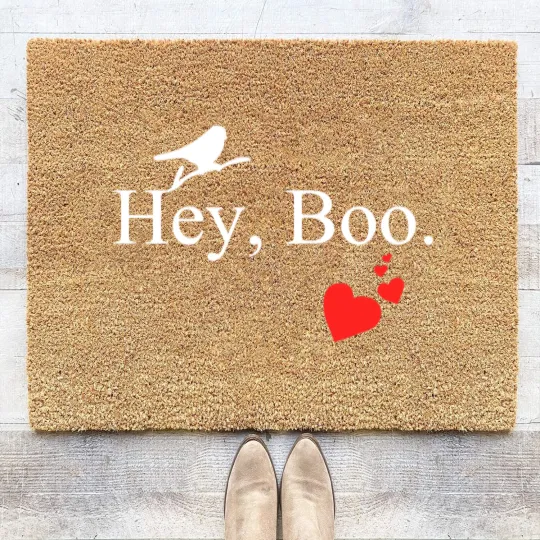 Discover Hey Boo Coir Doormats