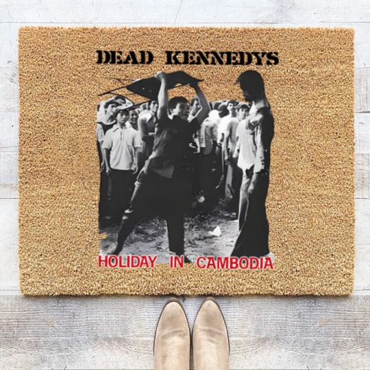 Discover Dead Kennedys - Holiday in Cambodia - Coir Doormats