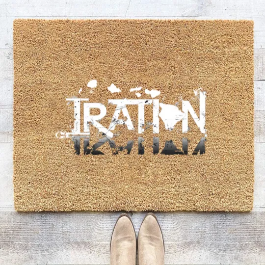 Discover iration band name logo music Genre Reggae Dub Reggae rock 99art Coir Doormats