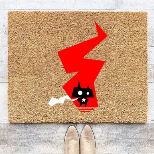 Discover Tiny Superhero Coir Doormats