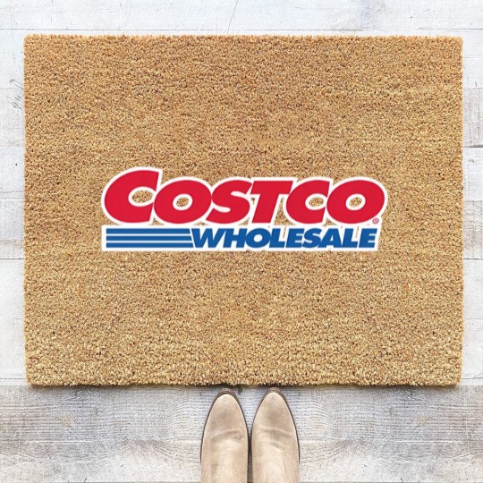 Discover Costco Wholesale Coir Doormats Heavy Cotton Coir Doormats Logo Merch Gift Apparel Shopping Gear