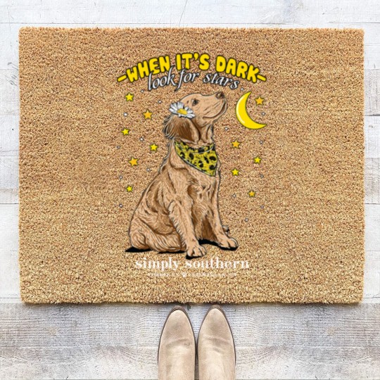 Discover Simply Southern When It s Dark Look for The Stars Coir Doormats