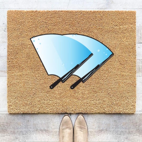 Discover Car windscreen wipers Coir Doormats