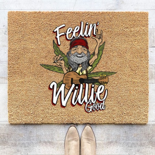 Discover Feelin' Willie Good Coir Doormats Gift For Fans Coir Doormats,
