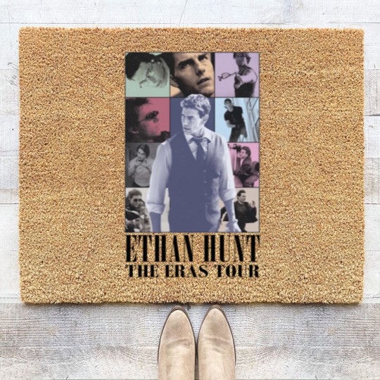 Discover Tom Cruise Ethan Hunt The Erass Tourr Unisex Coir Doormats