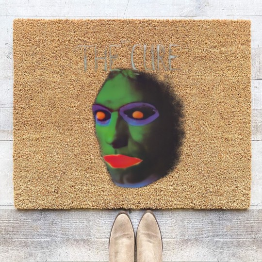 Discover THE CURE Robert Smith goth - new wave 80s - The Cure Coir Doormats