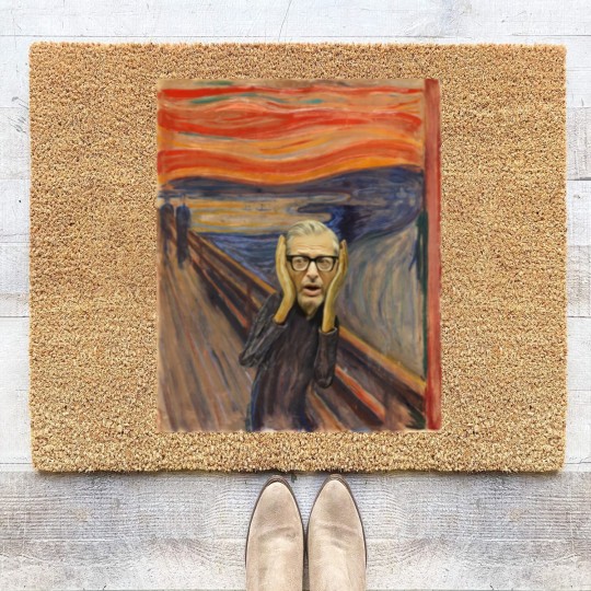 Discover The Goldblum Scream - Jeff Goldblum - Coir Doormats