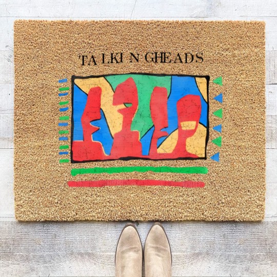 Discover Talking Heads Vintage Distressed - Talking Heads - Coir Doormats