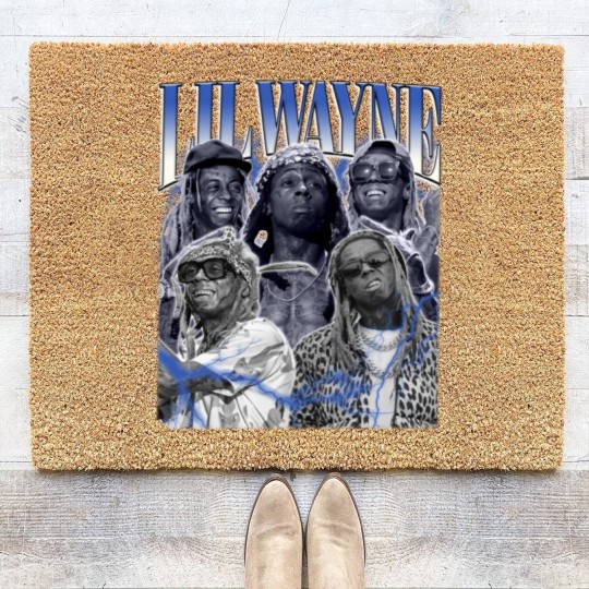 Discover Lil Wayne Vintage Coir Doormats, Hip hop RnB Rap Unisex Coir Doormats