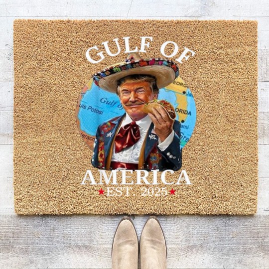 Discover The Gulf of America Coir Doormats, Gulf Of USA America Est 2025