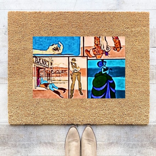 Discover The Wild Wild West Coir Doormats