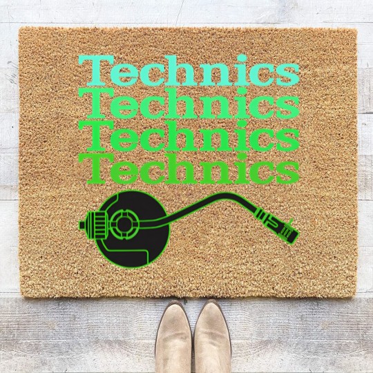 Discover Technics Turntable Coir Doormats