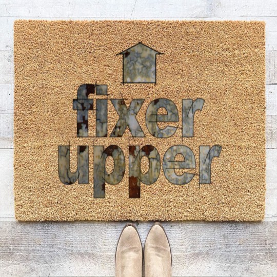 Discover fixer upper Coir Doormats