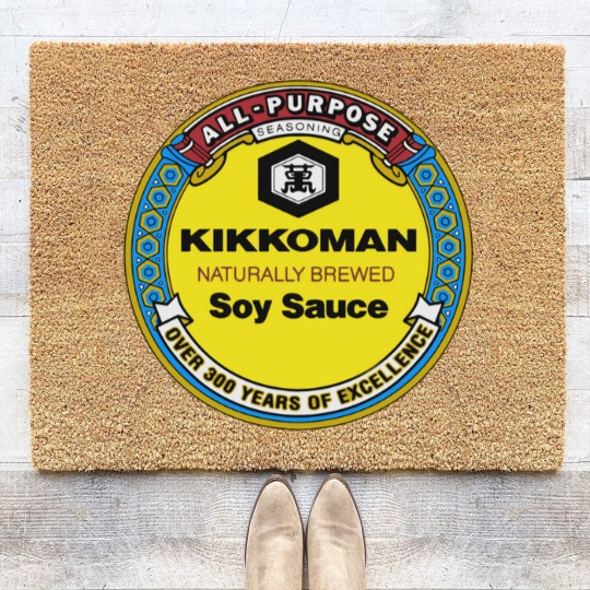 Discover Kikkoman Soy Sauce Coir Doormats