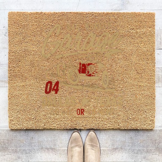 Discover Gas Monkey Garage Vintage Hot Rod Coir Doormats Coir Doormats