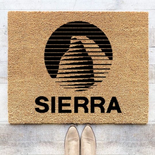 Discover Sierra Black - Sierra Games - Coir Doormats