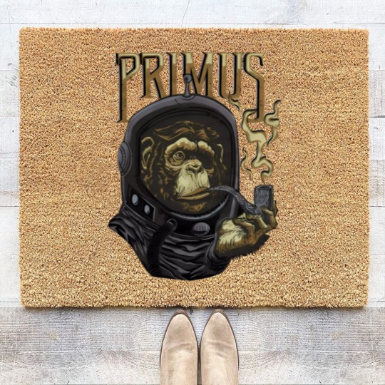 Discover Primus Monkey Metal Rock Band Vox Vintage Coir Doormats