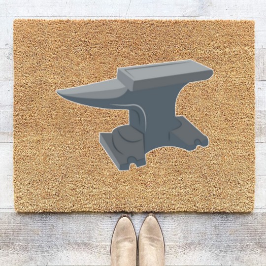 Discover Blacksmith Anvil Coir Doormats