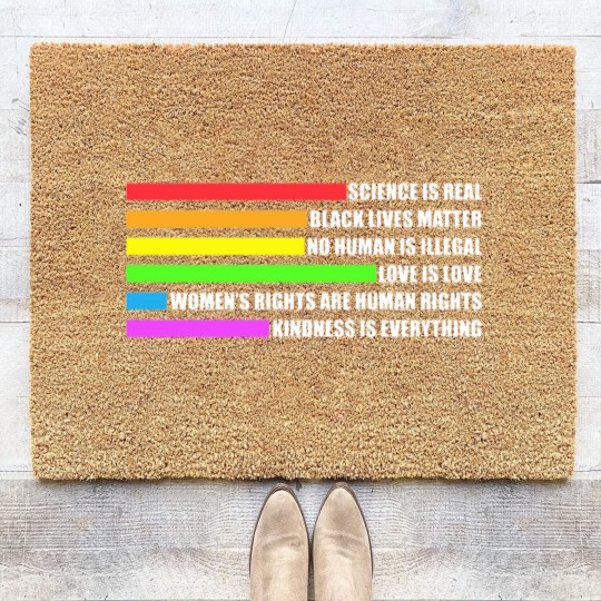 Discover LGBT Rainbow Gay Pride Coir Doormats