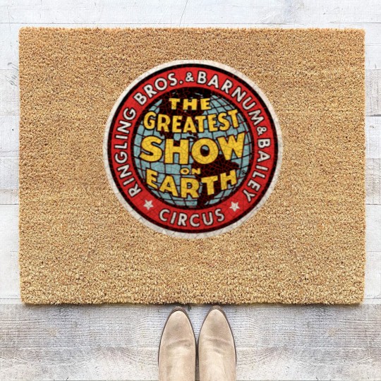 Discover ringling brothers and barnum bailey circus Coir Doormats