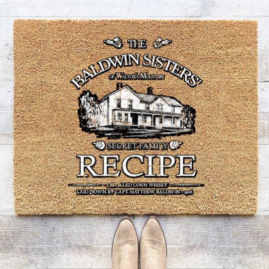 Discover Baldwin Sisters Recipe - The Waltons - Coir Doormats