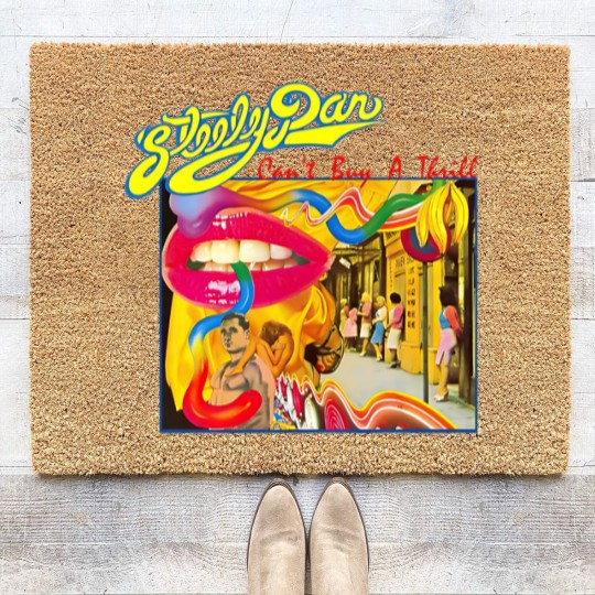 Discover Steely Dan Rock Band Vintage Coir Doormats Retro Steely Dan