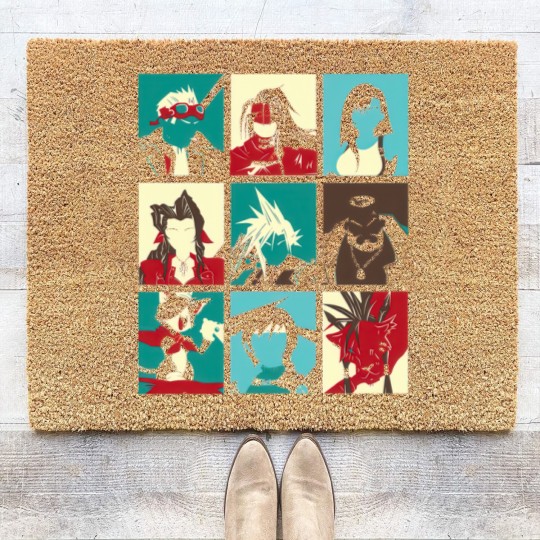 Discover Final Pop Final Fantasy 7 Coir Doormats