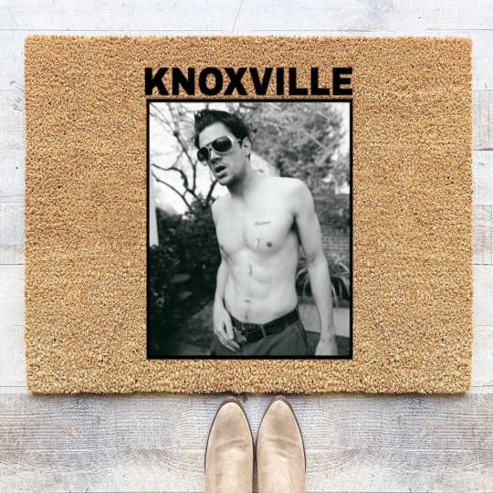 Discover Vintage 90s Johnny Knoxville Jackass Coir Doormats