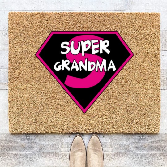 Discover Super Grandma Coir Doormats