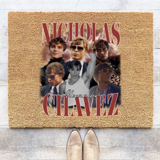 Discover Nicholas Chavez Coir Doormats, Nicholas Alexander Chavez Retro Coir Doormats