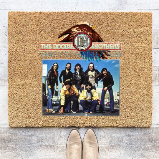 Discover The Doobie Brothers 2023 Tour Coir Doormats the Doobie
